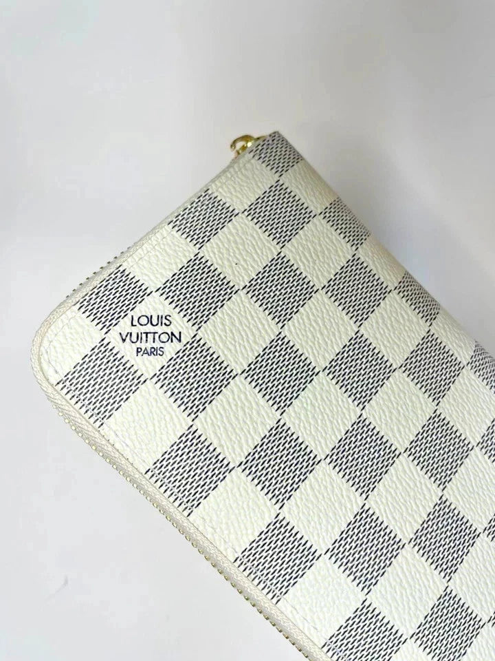 Louis Vuitton Damier Azur Zippy Zip Around Long Wallet – view 10