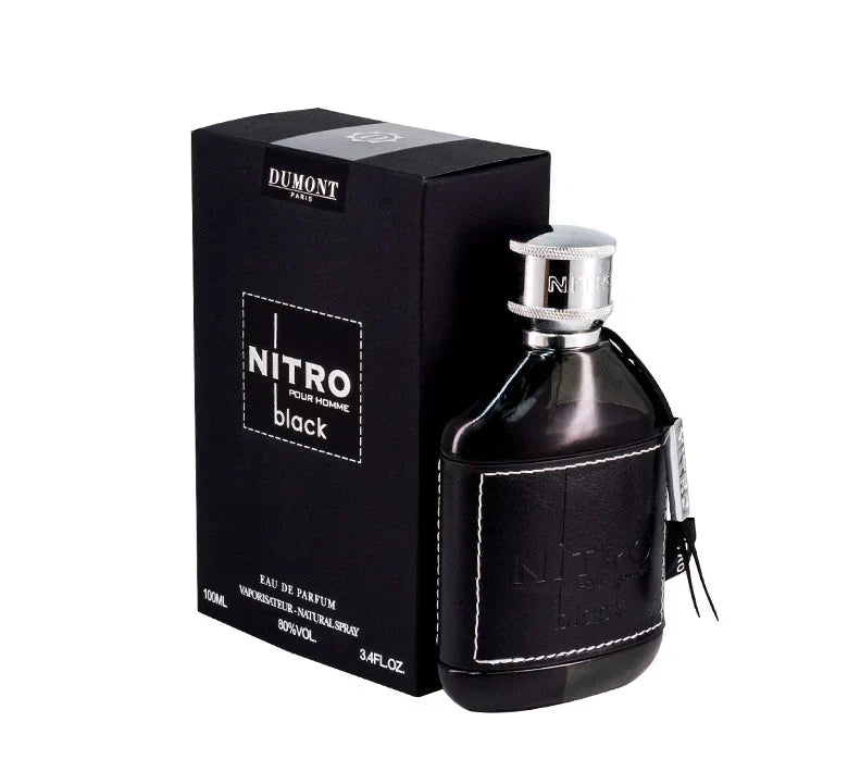 Nitro Black Pour Homme Eau de Parfum 3.4 oz by Dumont Paris