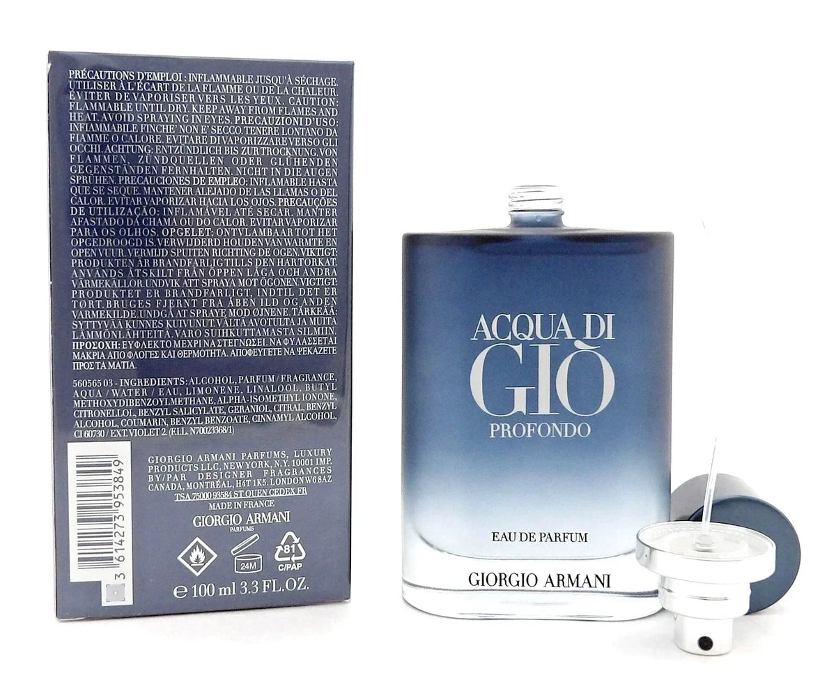 Acqua Di Gio Profondo EDP 3.3 oz for Men – view 3