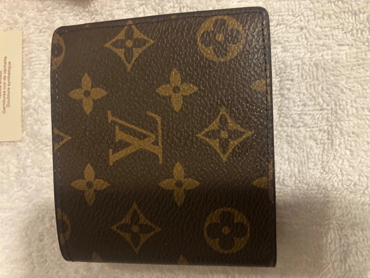 Louis Vuitton Brown Monogram Bifold Wallet for Men – view 5