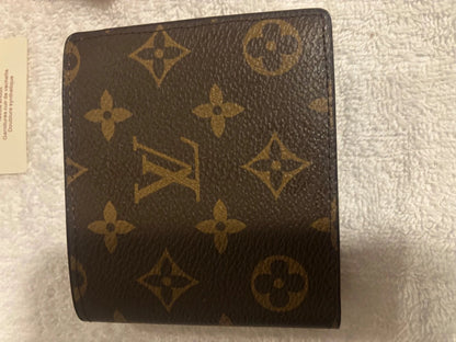 Louis Vuitton Brown Monogram Bifold Wallet for Men – view 5
