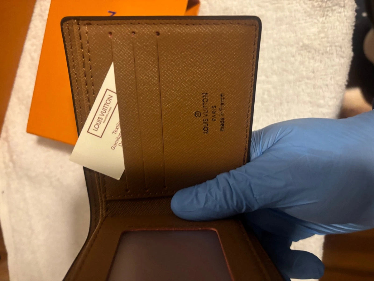 Louis Vuitton Brown Monogram Bifold Wallet for Men – view 6