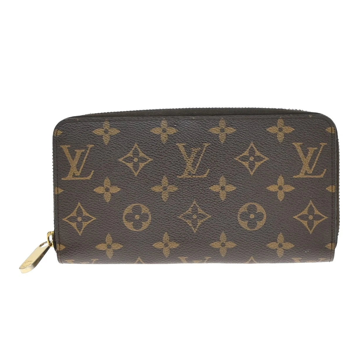 Louis Vuitton Long Zippy Wallet Monogram Leather Brown