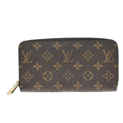 Louis Vuitton Long Zippy Wallet Monogram Leather Brown