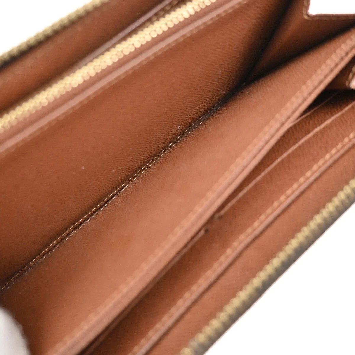 Louis Vuitton Long Zippy Wallet Monogram Leather Brown – view 13