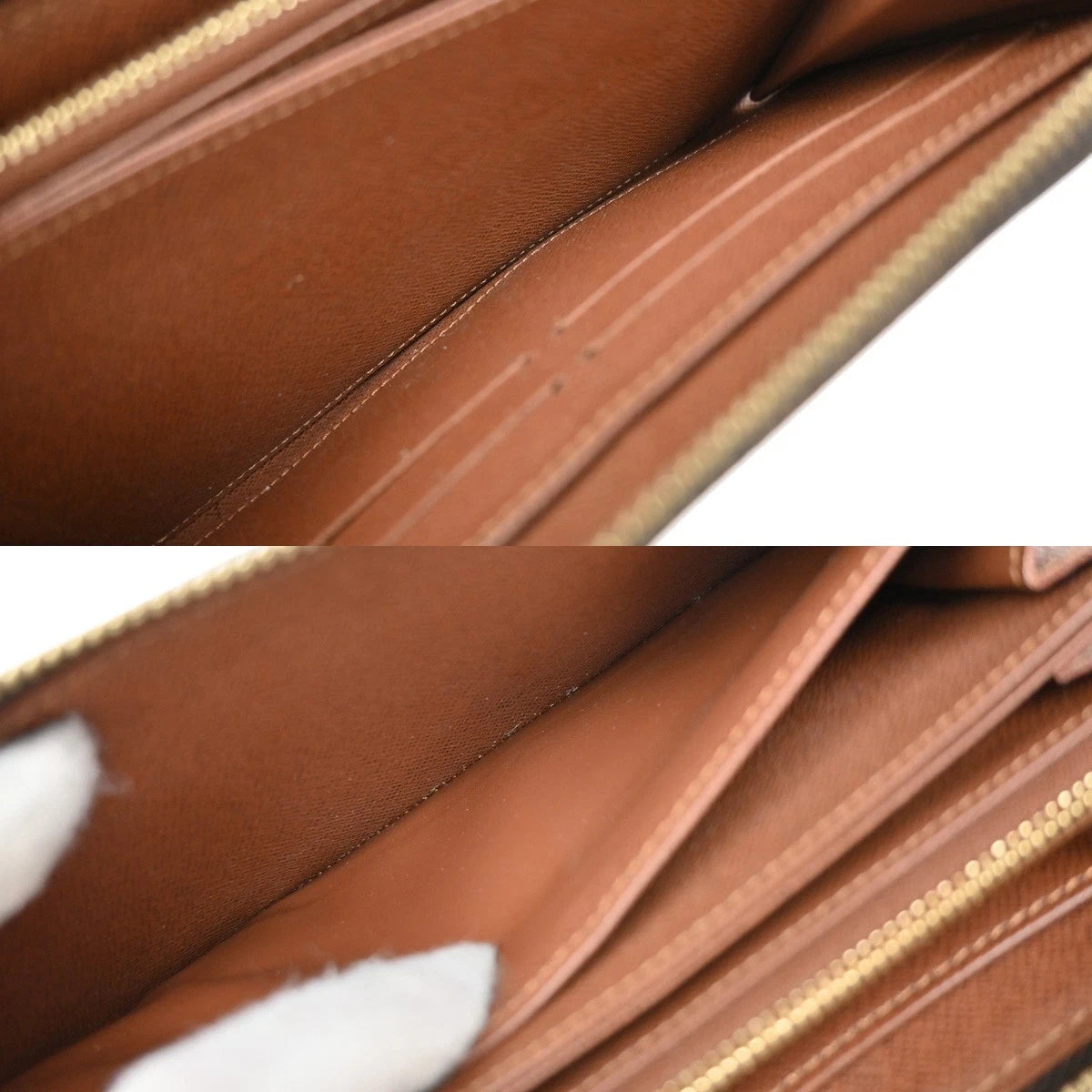 Louis Vuitton Long Zippy Wallet Monogram Leather Brown – view 15