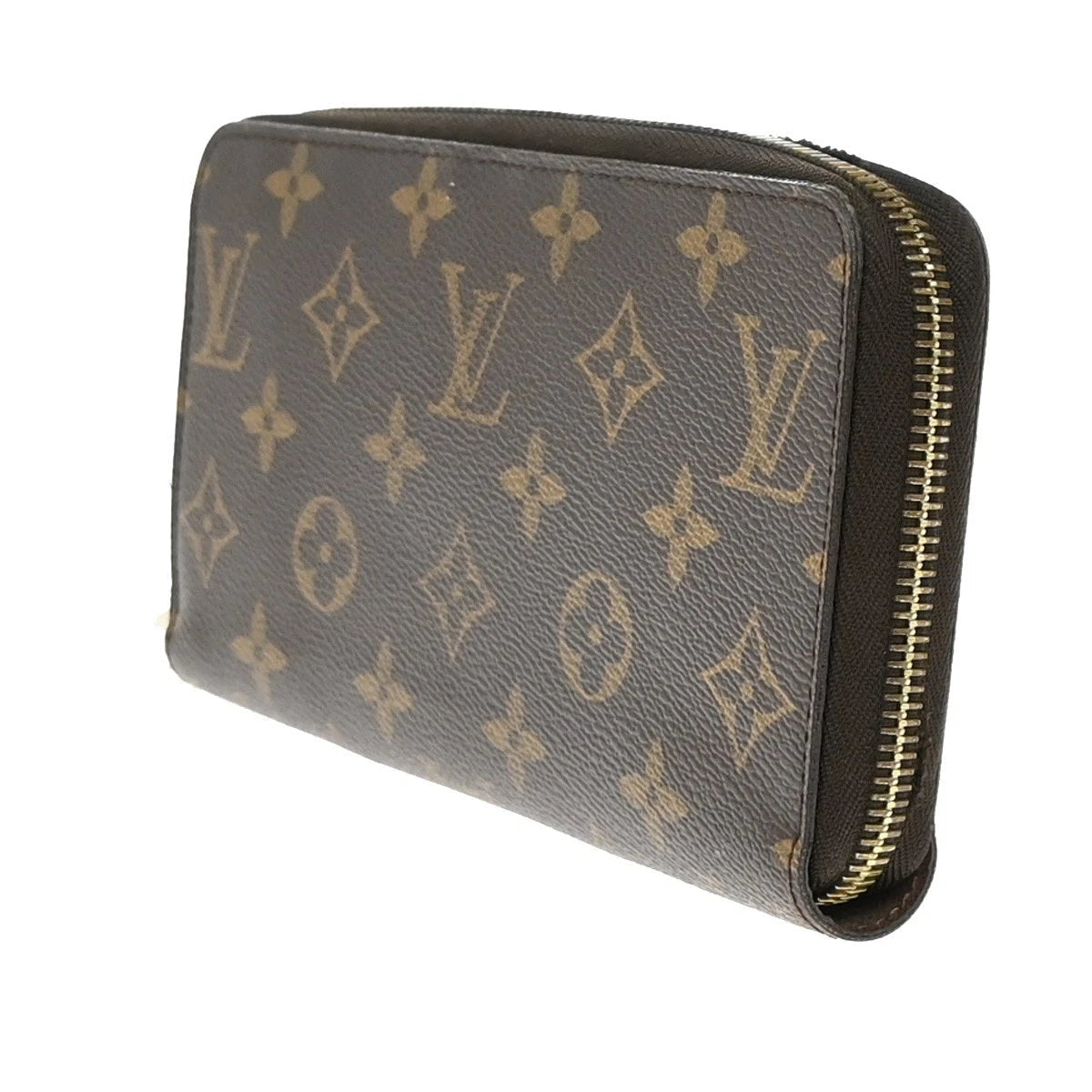 Louis Vuitton Long Zippy Wallet Monogram Leather Brown – view 2