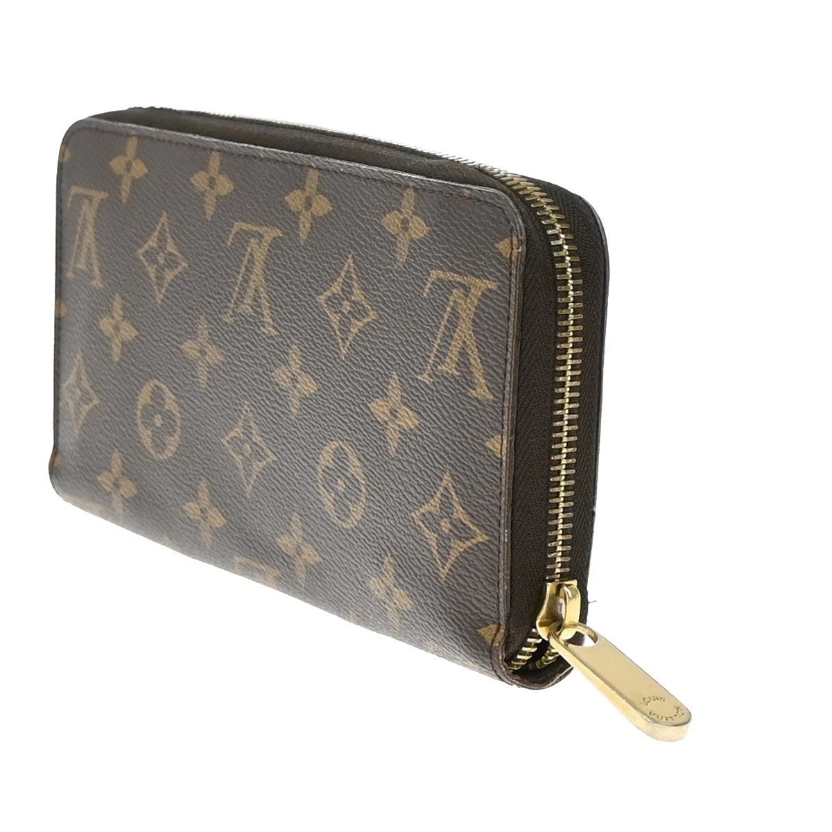 Louis Vuitton Long Zippy Wallet Monogram Leather Brown – view 4