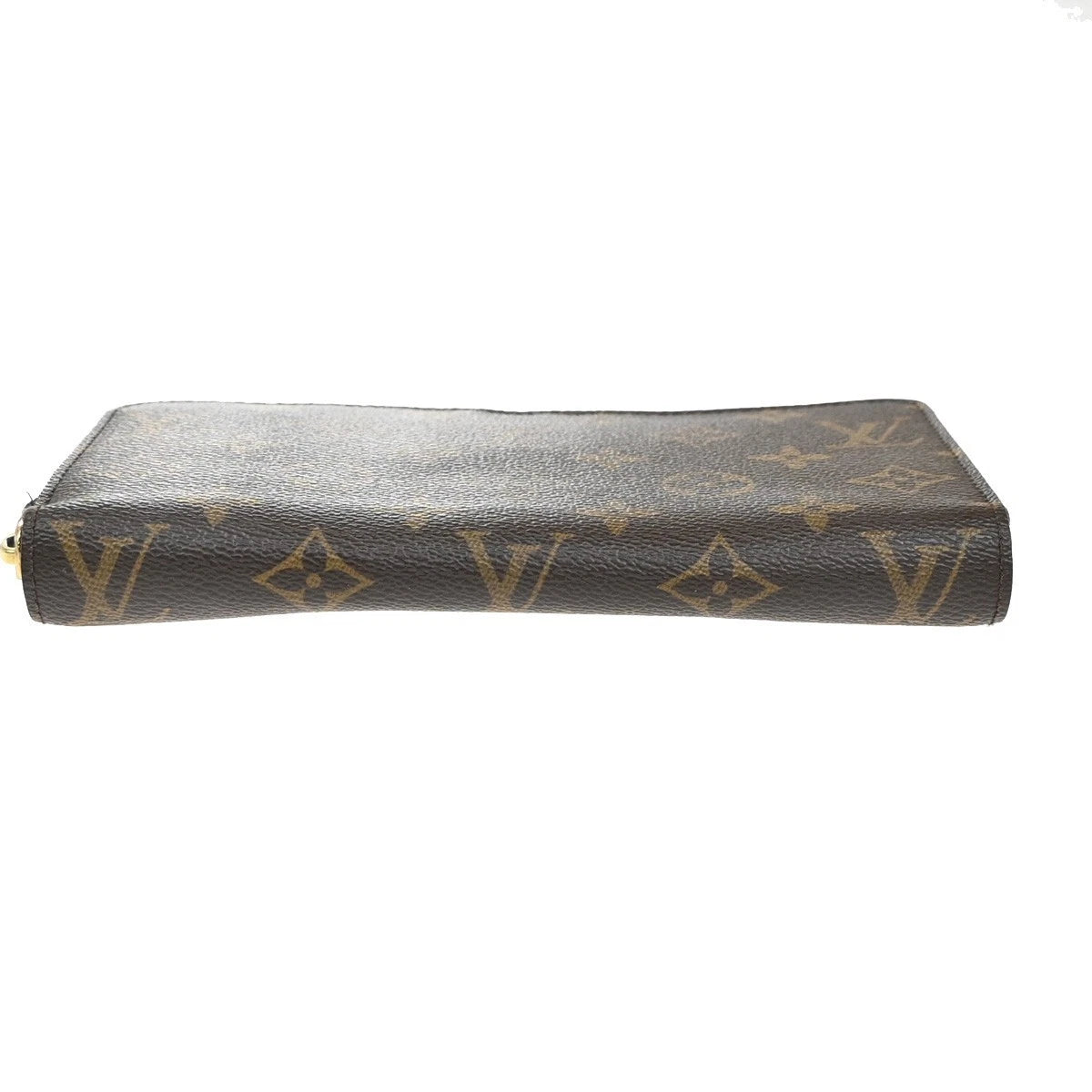 Louis Vuitton Long Zippy Wallet Monogram Leather Brown – view 6