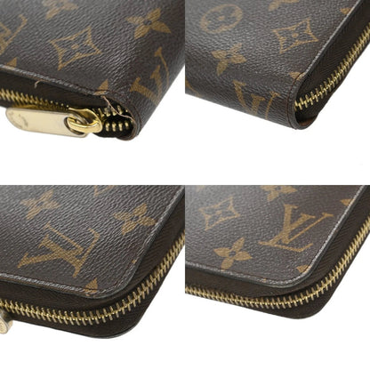 Louis Vuitton Long Zippy Wallet Monogram Leather Brown – view 7