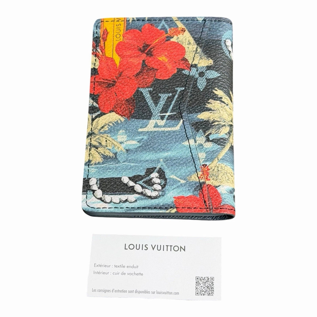Louis Vuitton Pocket Organizer Monogram Surfin’ Blue Bifold Wallet – view 14