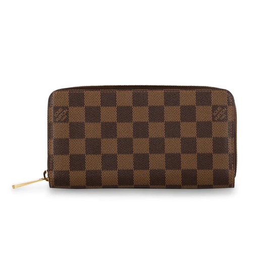 Louis Vuitton Damier Ebene Zippy Zip Around Long Wallet