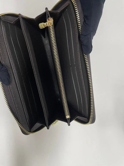 Louis Vuitton Damier Ebene Zippy Zip Around Long Wallet – view 6