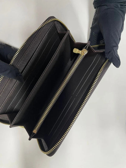 Louis Vuitton Damier Ebene Zippy Zip Around Long Wallet – view 7