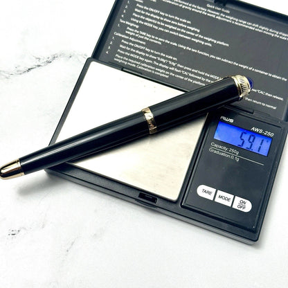Cartier Black & Gold Composite Executive Rollerball Pen – view 11