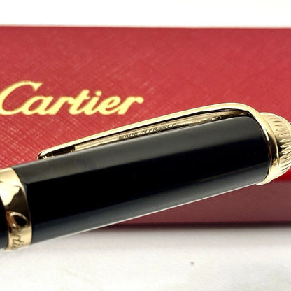 Cartier Black & Gold Composite Executive Rollerball Pen – view 7
