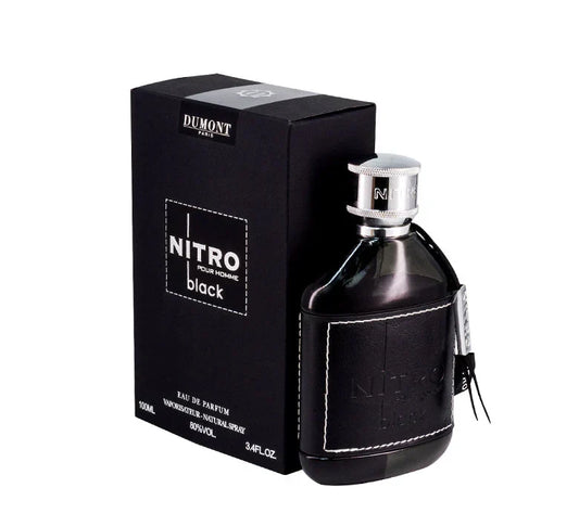 Nitro Black Pour Homme Eau de Parfum 3.4 oz by Dumont Paris