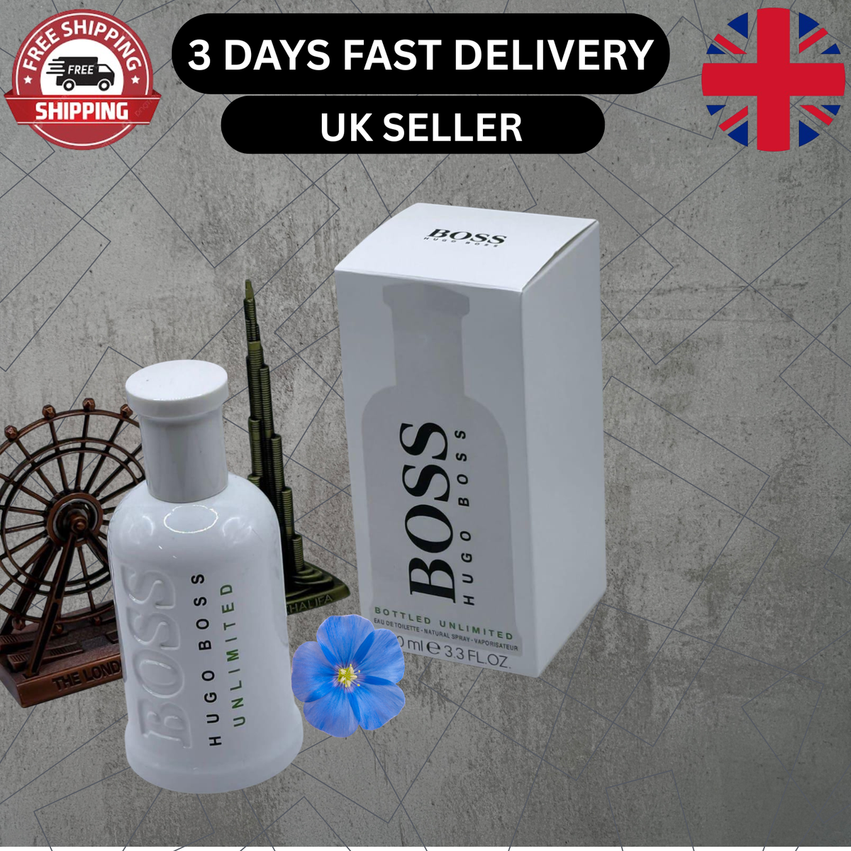Hugo Boss Bottled Unlimited Eau de Toilette 100ml – view 3
