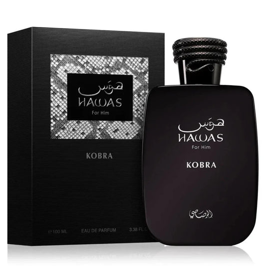 Hawas Kobra Eau De Parfum 100ml by Rasasi for Men