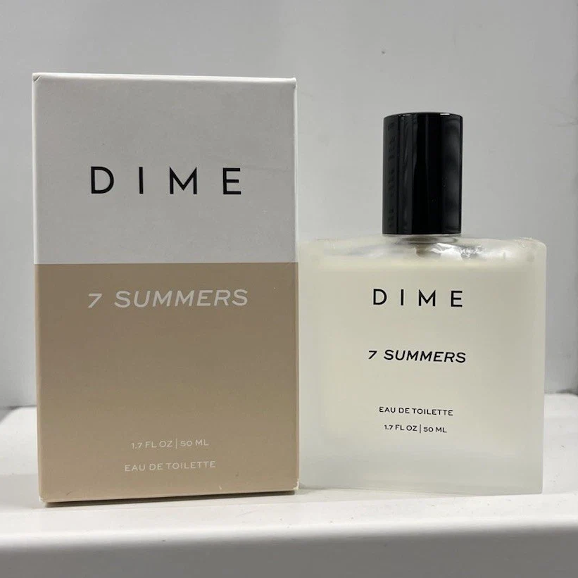 DIME 7 Summers Eau De Toilette 50ml Fresh Unisex Fragrance