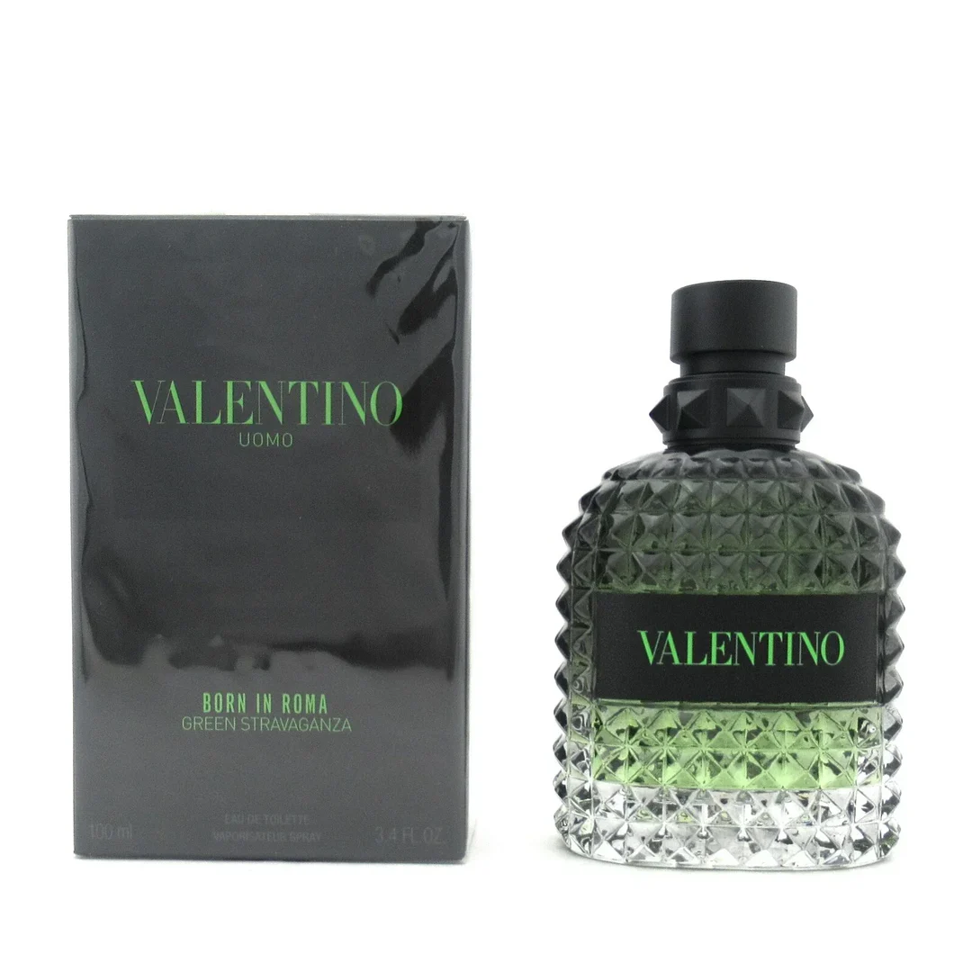 Valentino Uomo Born In Roma Green Stravaganza EDT 3.4 oz for Men
