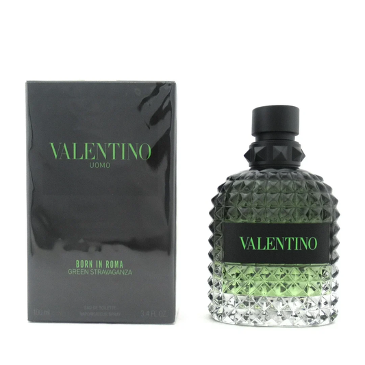Valentino Uomo Born In Roma Green Stravaganza EDT 3.4 oz for Men